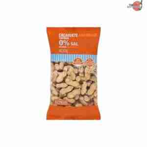 Cacahuetes tostados, 400gr