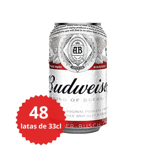 Pack Budweiser 48 latas